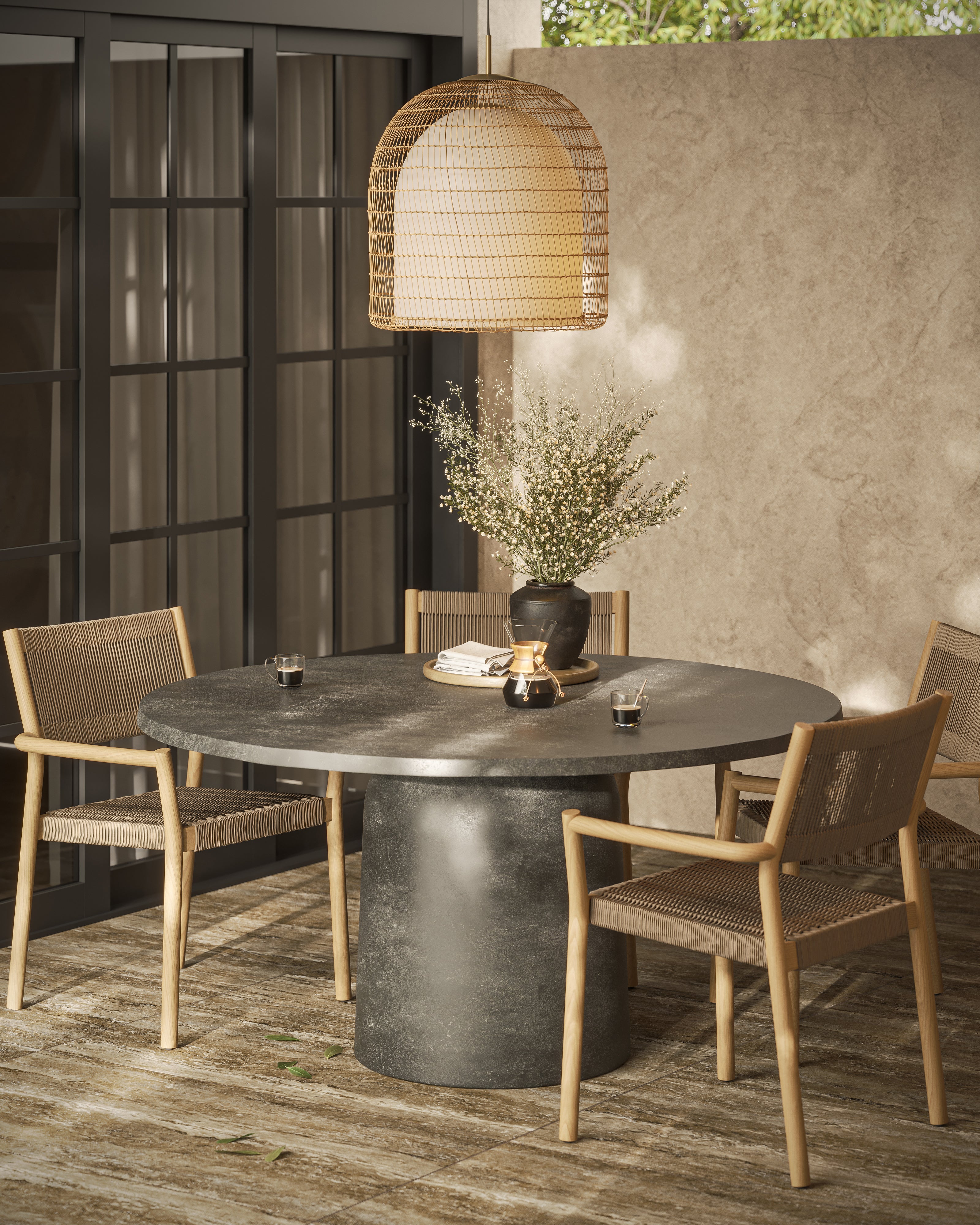 Marlow 24x48 Grip Porcelain 2cm Paver Tile in Titanium