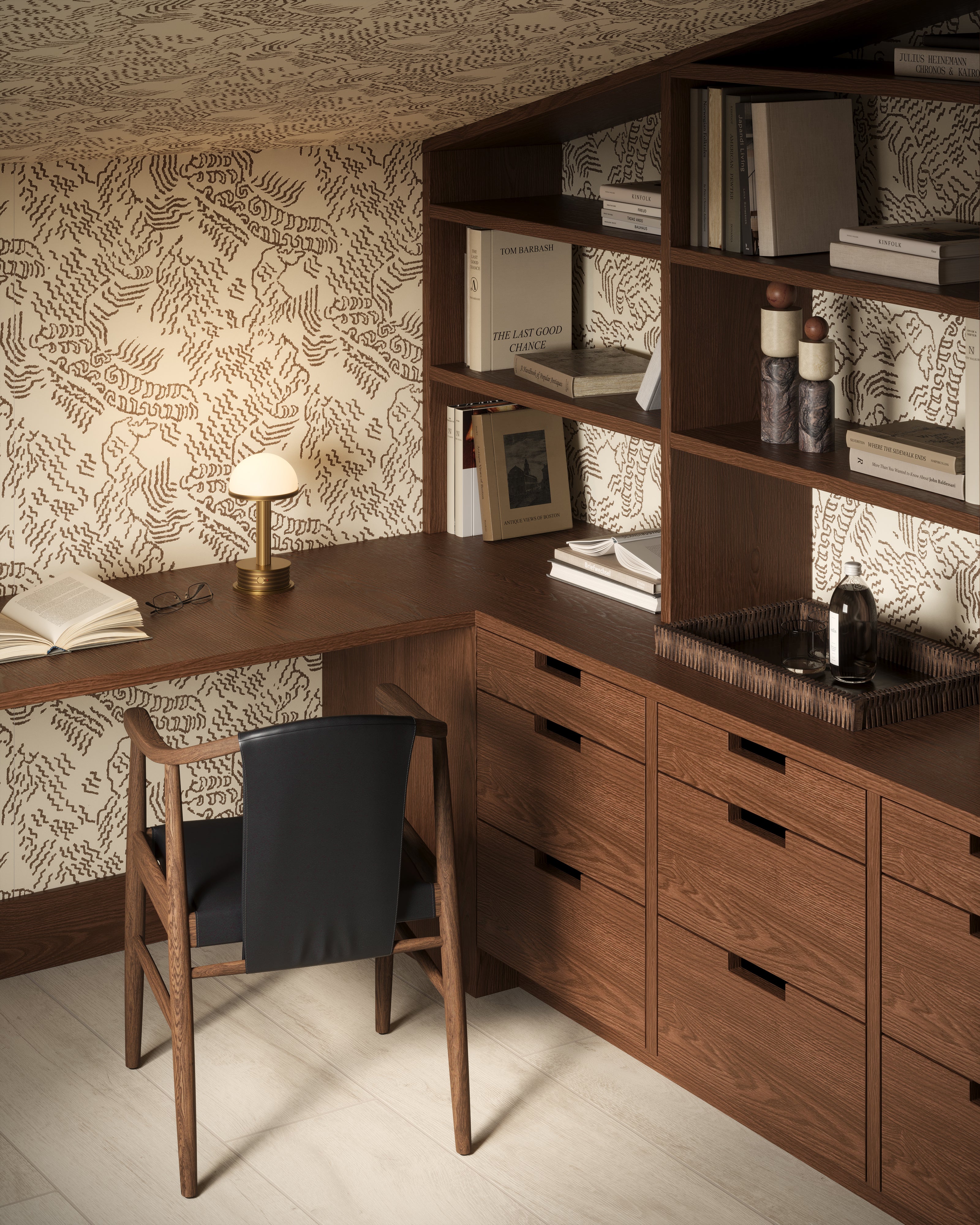 Nora 8x48 Matte Porcelain Tile in Foam