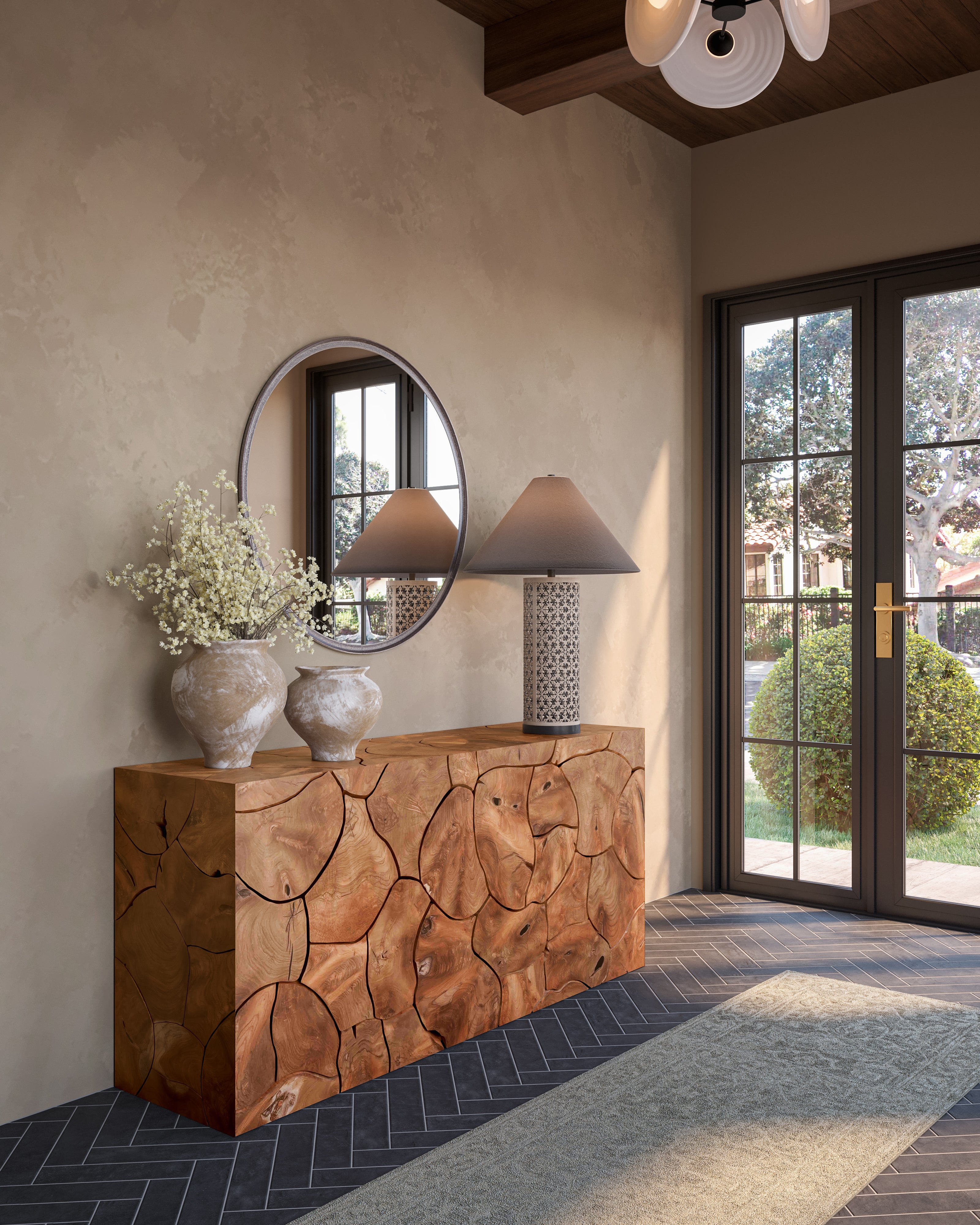 Mallory Rug in Khaki