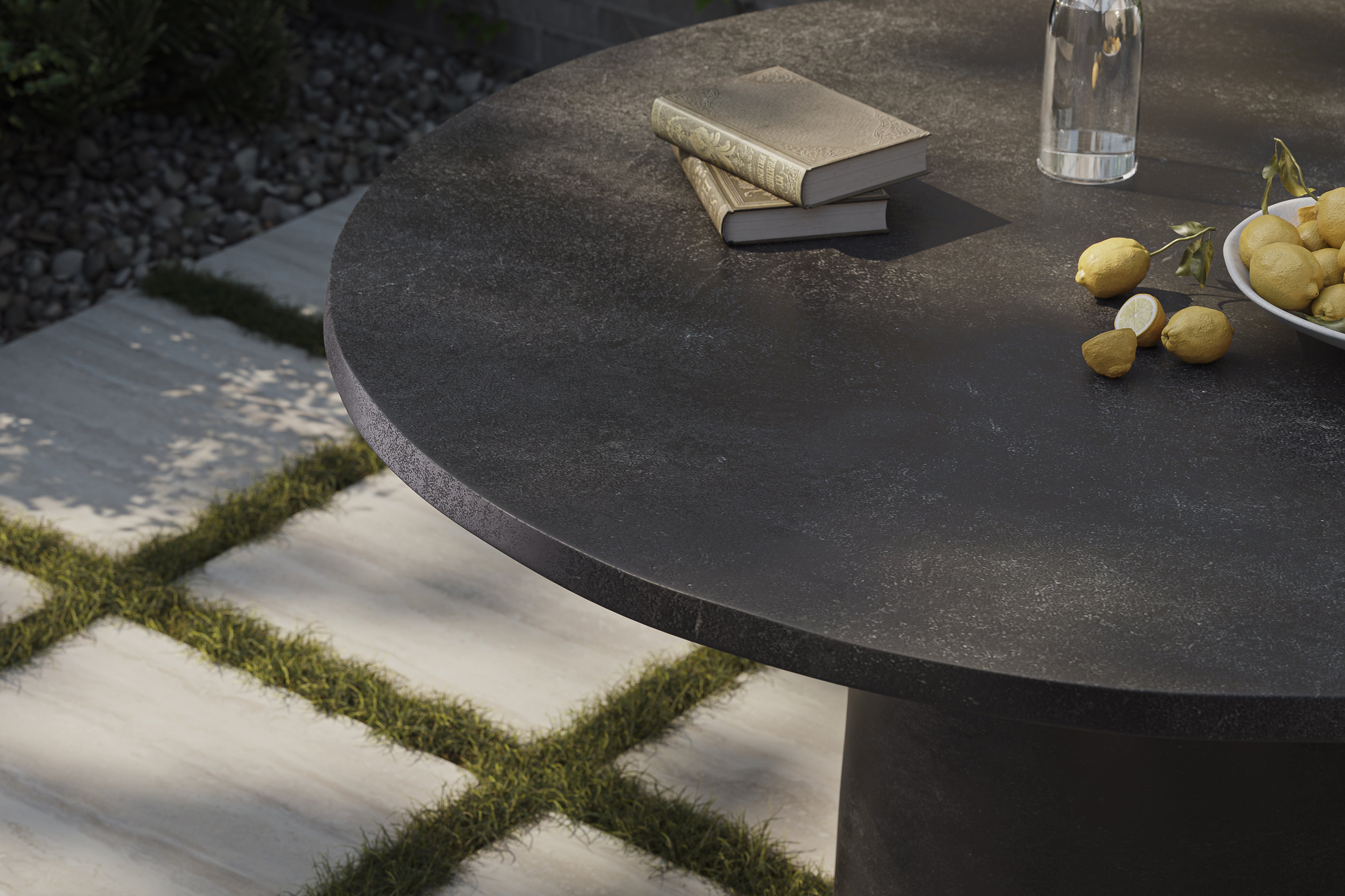Wren 24 x 24 Grip Porcelain 2cm Paver Tile in Oat
