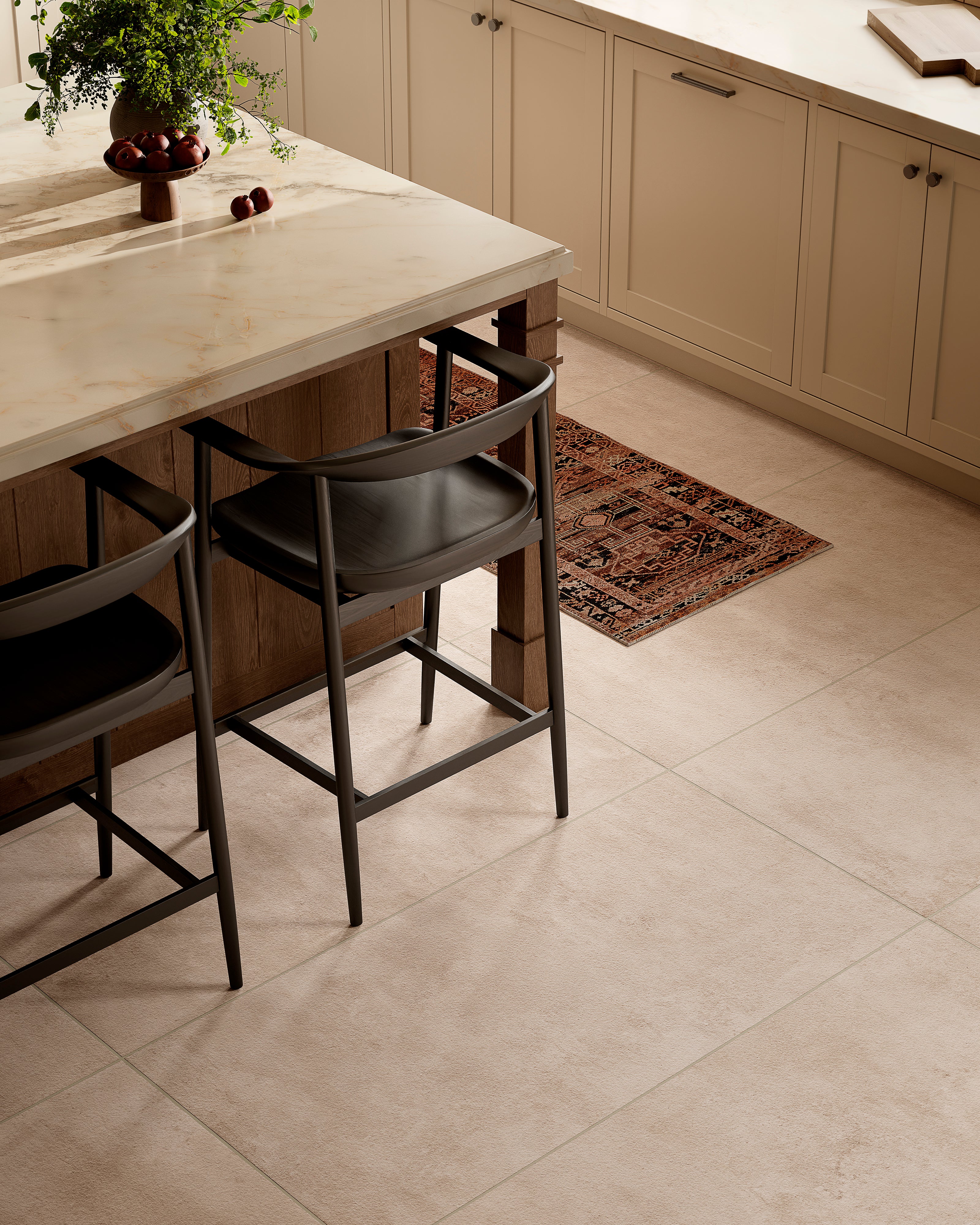 Vesper 24x48 Matte Porcelain Tile in Sand
