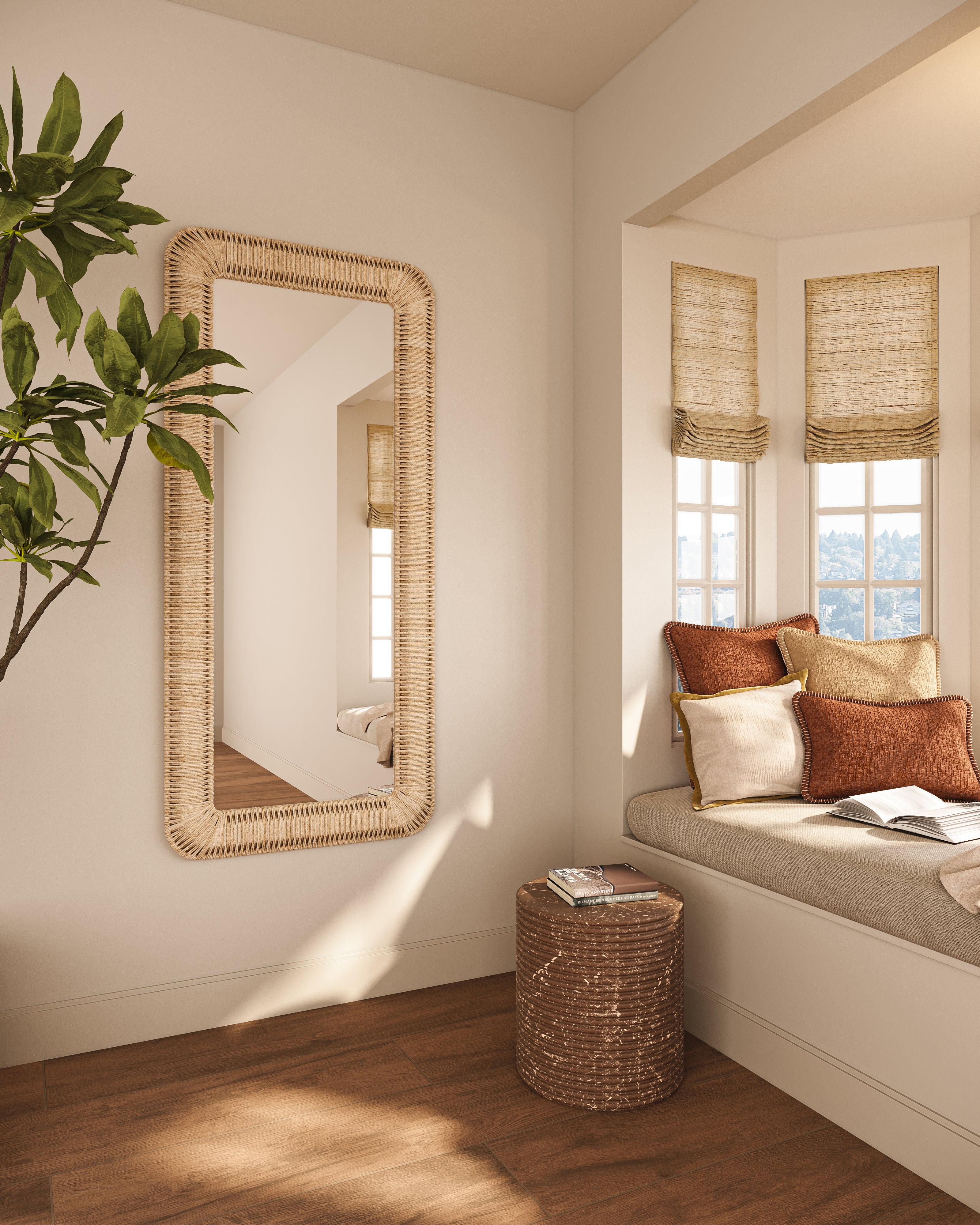 Nora 8x48 Matte Porcelain Tile in Honey