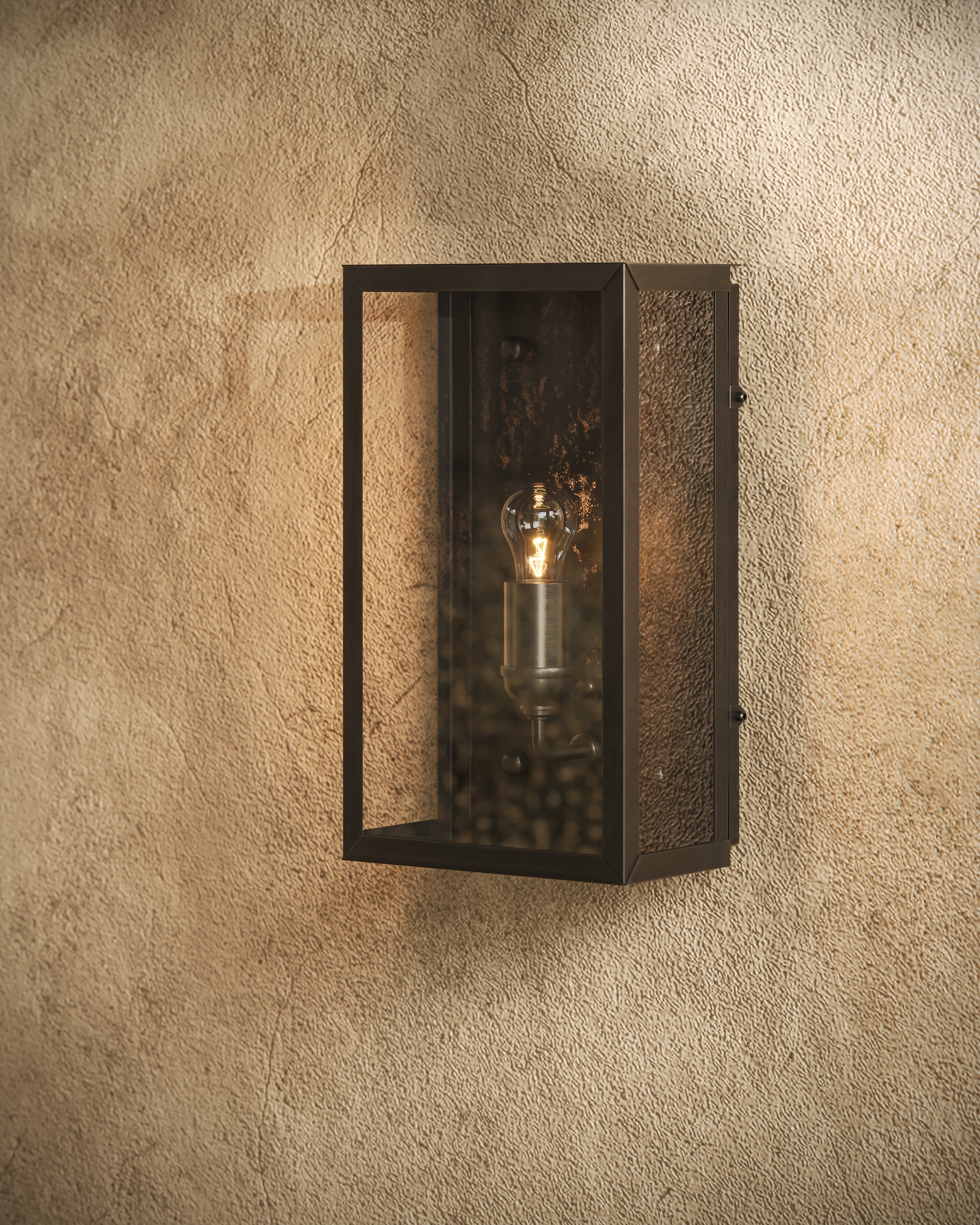 Bracken Outdoor Wall Sconce in Black