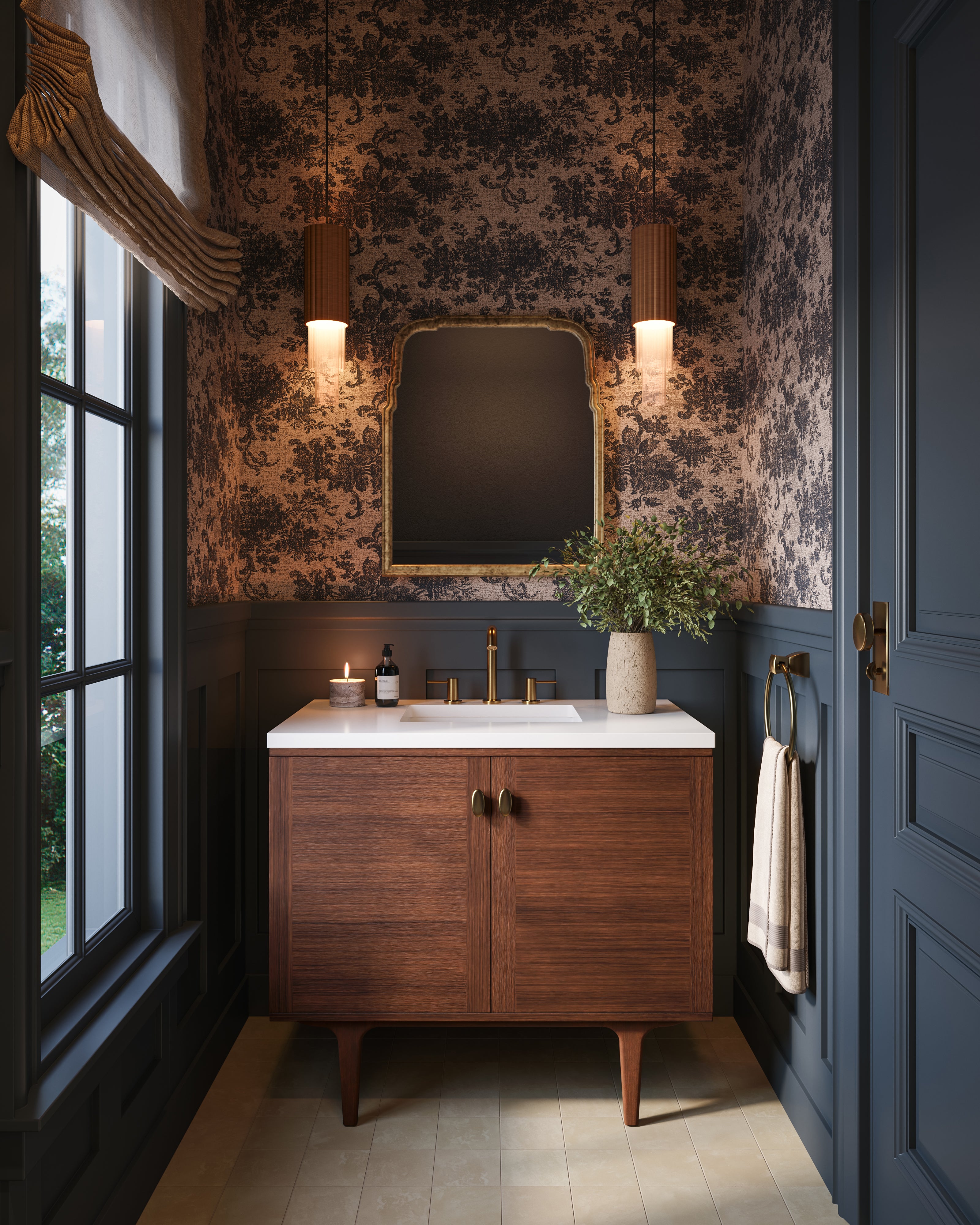Isabel 6 x 6 Matte Porcelain Tile in Sahara Sand