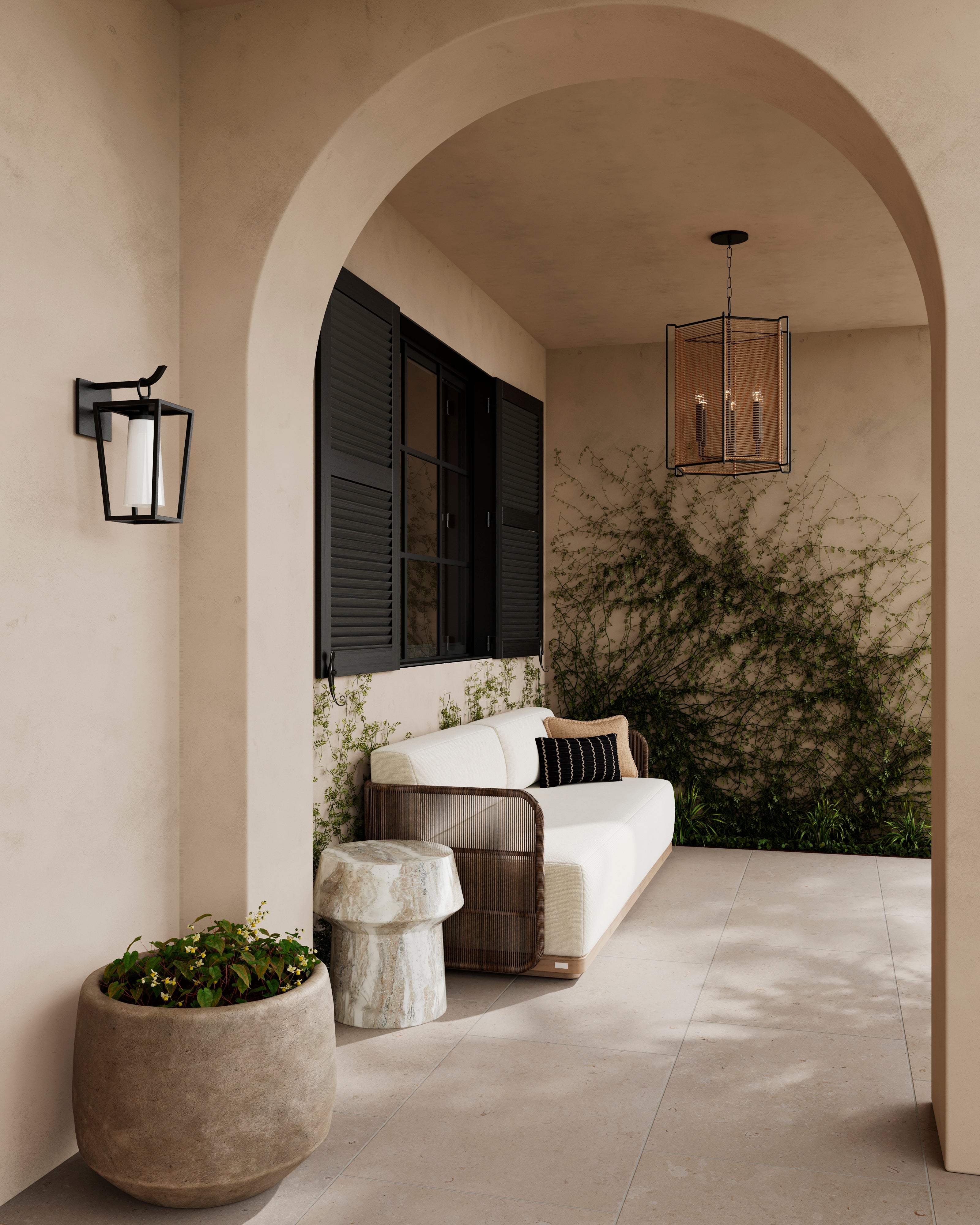 Wren 24x36 Grip Porcelain 2cm Paver Tile in Dune